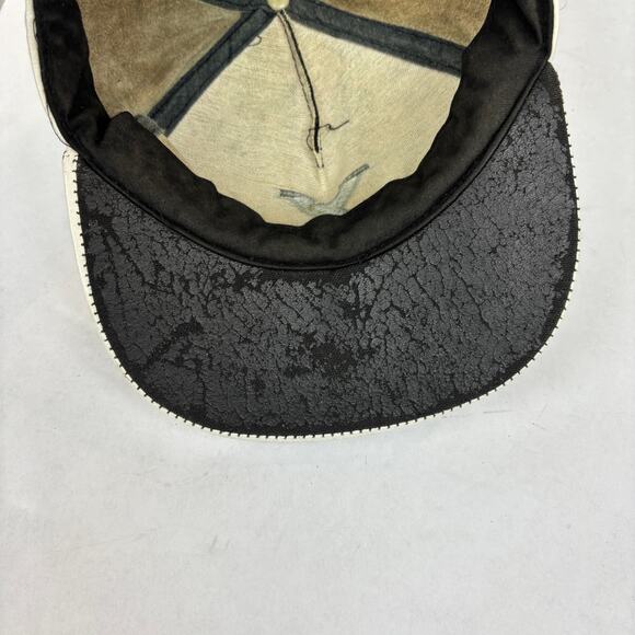 Vintage Malcolm X Suede Leather Panel Baseball Cap Adjustable Hat - Picture 10 of 13